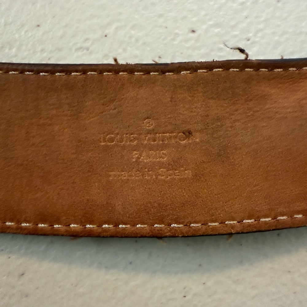 Louis Vuitton Initials Monogram Canvas Belt - Picture 6 of 7